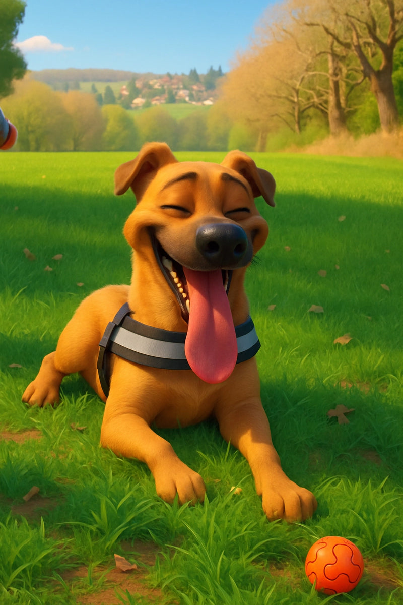 poster Pixar chien content