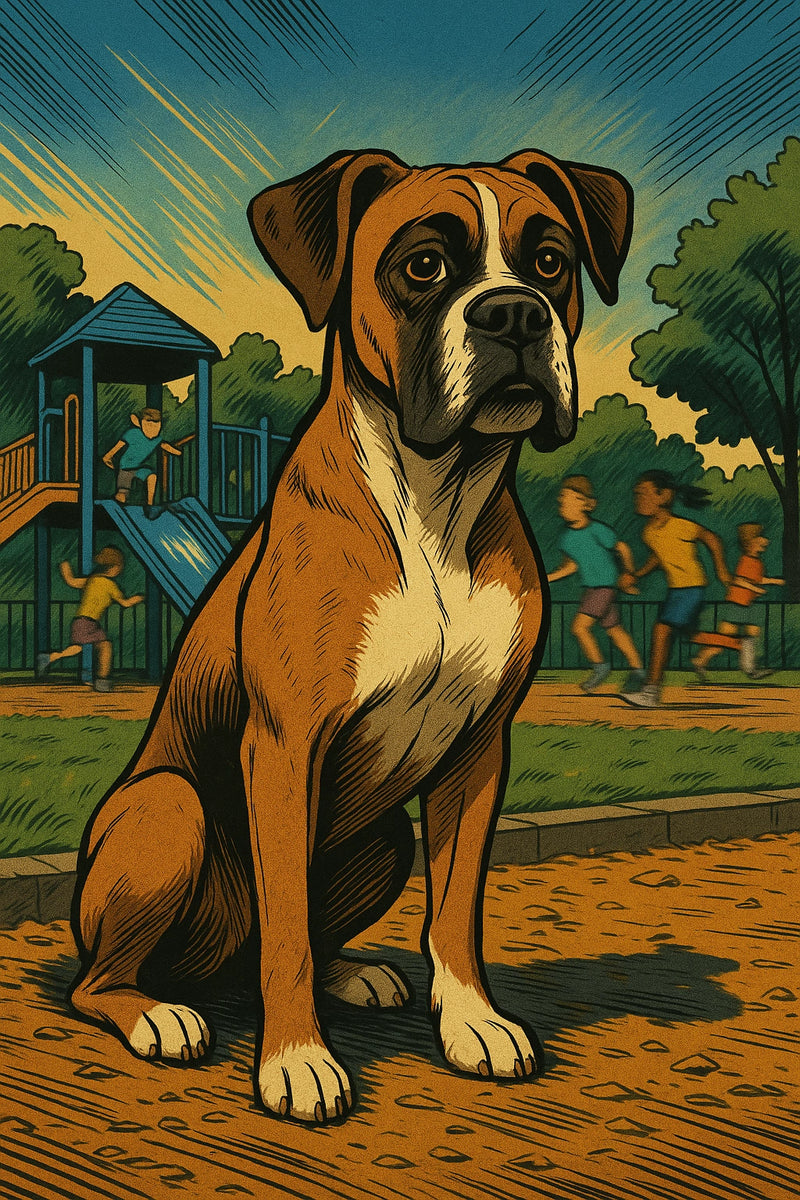 Poster Comics chien