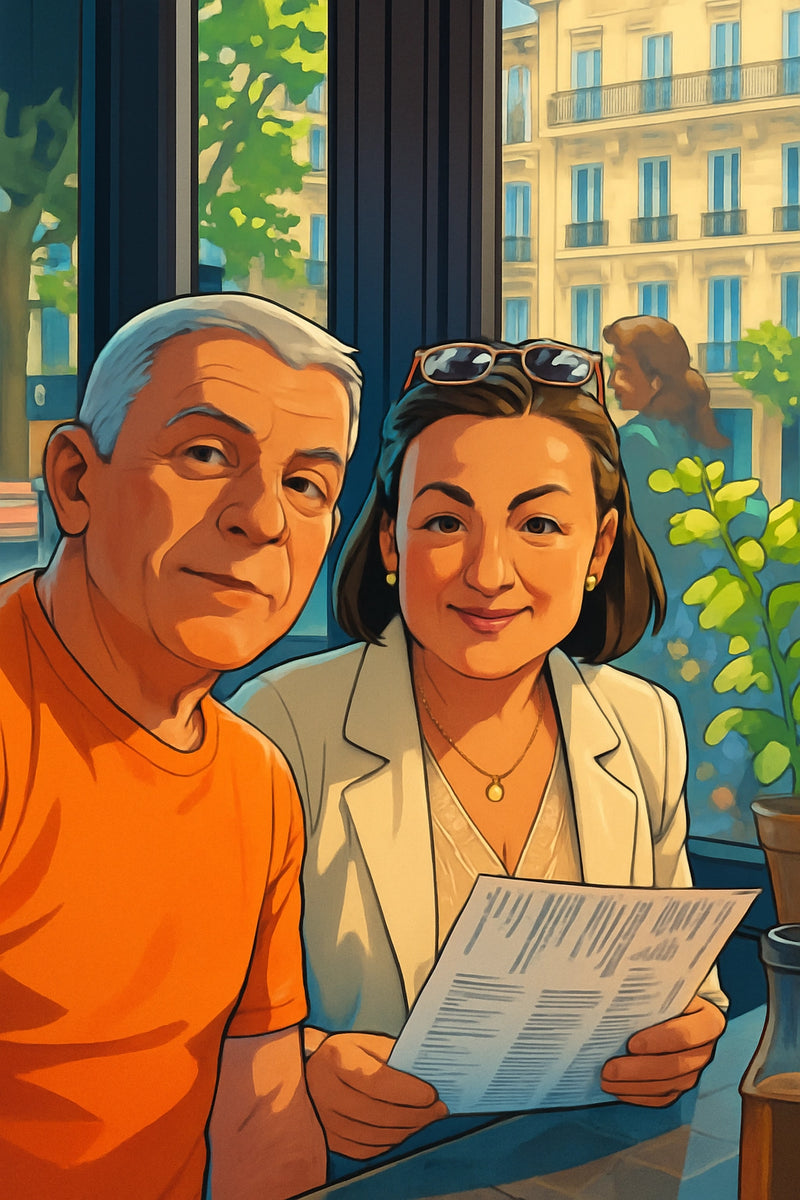 Poster Comics couple